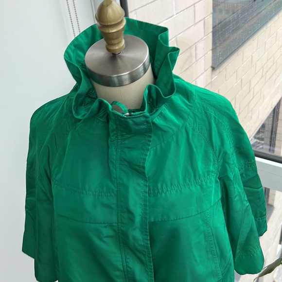 ZARA Basic waist length rain jacket, Sz L - Picture 3 of 10